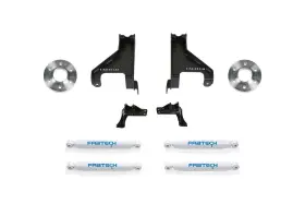 K9012 Fabtech Aux Shock Kit With Perf Shks 2015-21 Sprinter 3500 4wd