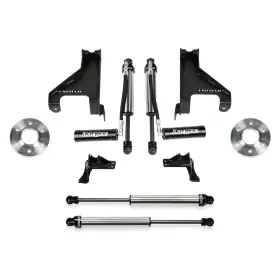 K9012dl Fabtech - Front And Rear Monotube Non Adjustable Shock Absorber Kit