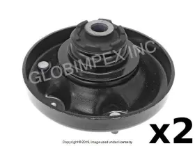 23943 Febi Bilstein For Bmw 2000-2006 Strut Mount Front Left And Right 2 Pcs