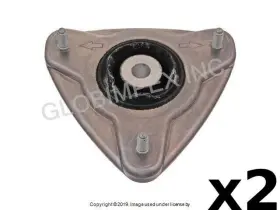 48727 Febi Bilstein Porsche 1997-2012 Shock Mount Front Upper 2 Pcs Warranty