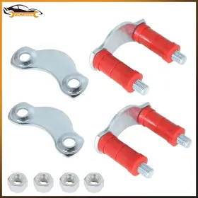 Firc4001060ss Firchassis For Chevrolet Bel Air 150 210 3.8l 4.3l 1955 Rear Leaf Spring Shackle Kit #2