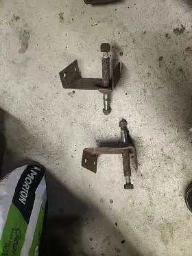 Ford 1946 42 46 47 1948-1952 Truck Rear Upper Shock Mounts Original Vintage Accessory Pair F1 #2