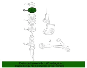 3f2z-3b455-aa Ford Genuine Seat And Bearing #3