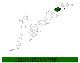5g1z-18a161-ba Ford Genuine Bushing #2