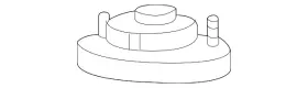 6l1z-18a099-bb Ford Genuine Upper Mount