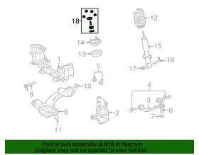 6w1z-18198-aa Ford Genuine Bushing Kit #2