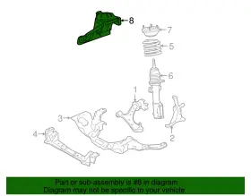 7r3z-3a435-a Ford Genuine Shock Tower #2