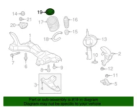 8s4z-18198-a Ford Genuine Strut Bearing #2