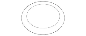 9l8z-18197-a Ford Genuine Reinforcement Insulator