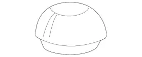 Aa8z-3c239-b Ford Genuine Dust Cover #2