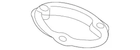 Al3z-18183-a Ford 2010-2014 Lincoln Mount Bracket - Front Shock