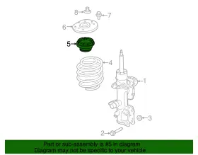 Dg9z-18198-b Ford Genuine Bearing Front Suspension Str #2