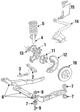 E6dz-5400396-a Ford Genuine Mount