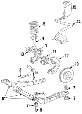 E6dz-5400396-b Ford Genuine Mount