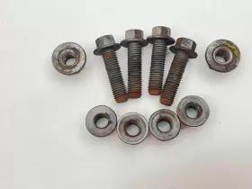 18035-aa Ford F2ta- 88-97 F-super Duty F450 Front Upper Shock Mounts Pair Oem #2