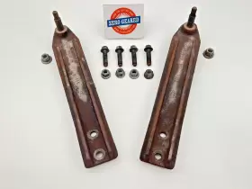 18035-aa Ford F2ta- 88-97 F-super Duty F450 Front Upper Shock Mounts Pair Oem