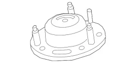 Jb3z-18a099-g Ford Genuine Upper Mount
