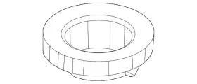 Lj9z-5586-a Ford Genuine Upper Insulator