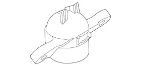 Lx6z-18a161-d Ford Genuine Upper Mount
