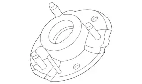 Mb3z-18a161-d Ford Genuine Upper Mount