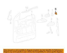 4l3z17b676a Ford Oem Oem-mirror Switch