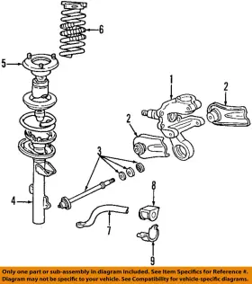 Yf1z-18192-aa Ford Oem Rear Suspension-upper Bracket Yf1z18192aa