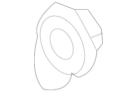W710747-s436 Ford Genuine Shock Nut