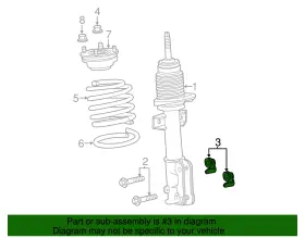 W714653-s900 Ford Genuine Strut Nut #2