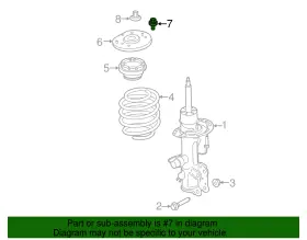 W716467-s442 Ford Genuine Upper Mount Bolt Sold As Package Of 4 #2