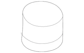 W718924-s300 Ford Genuine Top Nut Cap