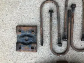 Yl54-5598-da Ford Oem 96-10 Ranger Fx4 8.8 Axle 31 Spline Spacer Bracket Mount Plate U Bolts #3