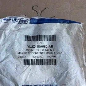 Yl8z-18a050-ab Ford Genuine Plate Reinforcement #3