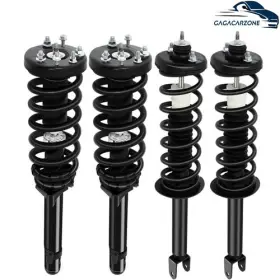 172562r Gag 172562l 172563 Set 4 Front And Rear Complete Shocks Struts For 2008-2012 Honda Accord 2.4l 3.5l