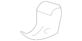 20889206 Gm Genuine Hood Strut Bracket