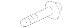 M14x2x70 Gm 22600725 Genuine Front Suspension Strut Bolt #2