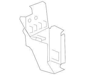 22745451 Gm Genuine Passenger Side Engine Cradle Front Support