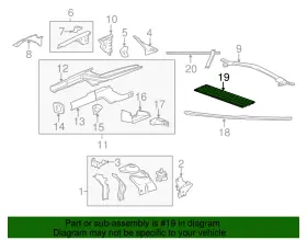 22772755 Gm Genuine Lower Brace #2