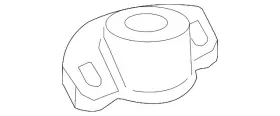 23163167 Gm Genuine Rear Shock Absorber Upper Mount #2