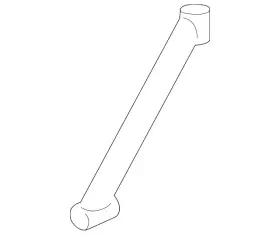 23366471 Gm Genuine Front Driver Side Sheet Metal Diagonal Brace