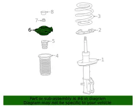 42757880 Gm Genuine Strut Mount #2