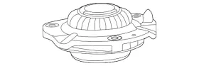 42757880 Gm Genuine Strut Mount