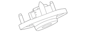 84746060 Gm Genuine Front Shock Absorber Mount