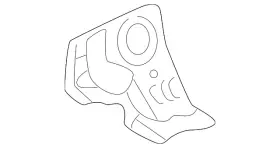 88970855 Gm Genuine Bracket Rear S/abs Upper