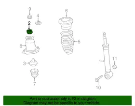 88971281 Gm Genuine Insulator #2