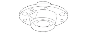 15836874 Gm Genuine Parts Front Passenger Side Suspension Strut Mount