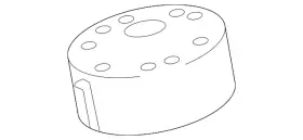 23345598 Gm Genuine Parts Front Shock Absorber Mount