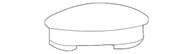 23357885 Gm Genuine Parts Front Suspension Mount Upper Cup