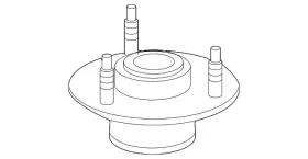 25869477 Gm Genuine Parts Front Shock Absorber Upper Mount