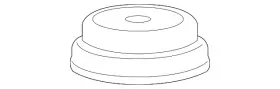 25956854 Gm Genuine Parts Front Suspension Mount Lower Cup #2