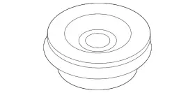 95015324 Gm Genuine Parts Front Suspension Strut Mount